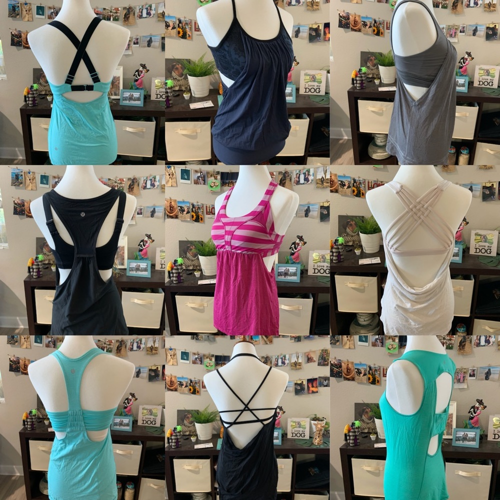 Bundle of 23 Lululemon tops